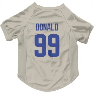 Los Angeles Rams Aaron Donald  Bone Dog & Cat Pet Jersey