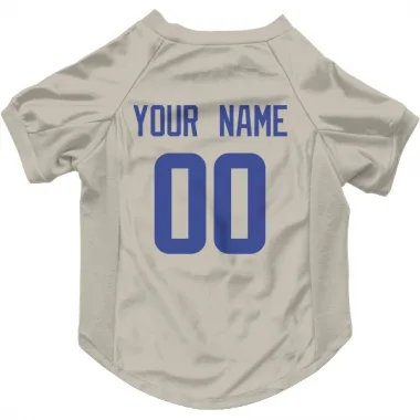 Los Angeles Rams Custom   Bone Dog & Cat Pet Jersey