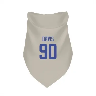 Los Angeles Rams Tyler Davis  Bone Dog & Cat Pet Bandana