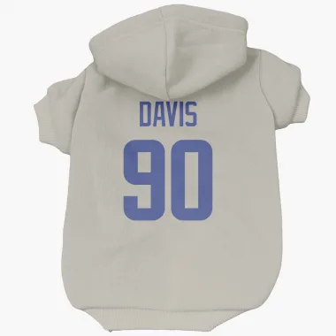 Los Angeles Rams Tyler Davis  Bone Dog & Cat Pet Hoodie