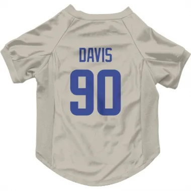 Los Angeles Rams Tyler Davis  Bone Dog & Cat Pet Jersey